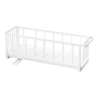 Egouttoir en fil métallique Slim blanc
