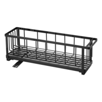 Egouttoir en fil métallique Slim noir