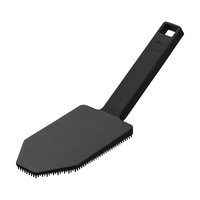 Magnetic Silicone Sponge with Handle Black