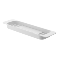 Plateau de baignoire extensible blanc