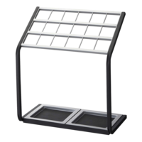 Porte-parapluies avec 18 emplacements Silver