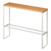 Support à pantoufles en bois blanc