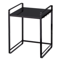 Support de cuisine extensible noir