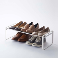 Étagère à chaussures extensible blanc