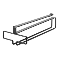 Under-Shelf Wine Glass Hanger Black