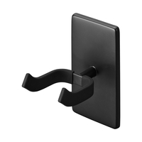 Wall-Mounted Guitar Holder Black