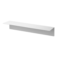 Wall-Mounted Shelf with Magnetic Panel (50 cm) White