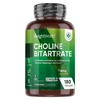 Bitartrate de Choline - 180 gélules – Soutien aux fonctions cognitives et hépatiques