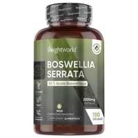 Boswellia Serrata 2000mg 85% d’Acide boswellique 180 gélules