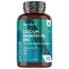 Calcium Magnésium et Zinc + Vitamine D3 - 400 comprimés pour les os,  les muscles et l’immunité