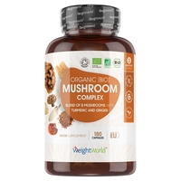 Complexe de Champignons Bio – Soutien immunitaire – Formule concentrée - 180 gélules