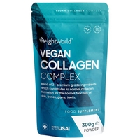 Complexe de Collagène Vegan en Poudre - 300g- Soin Anti- ge pour la peau,  les cheveux,  les ongles et les articulations - Boîte de 60 jours