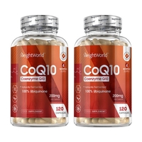 CoQ10 Plus - Complément Naturel pour les Performances Cérébrales et Immunitaires - 60 Capsules - 2 P