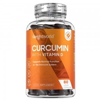 Curcumine - Complement naturel avec Vitamine D3 - 60 gelules liquides - 500mg intenses