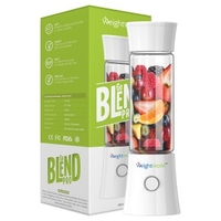 Go Blend Pro - Mixeur portatif et presse fruits - Pour smoothies et boissons fruitees - Leger,  durable et rechargeable - Ecologique avec de delicieuse