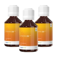 Gouttes de vitamine D3 par – liquide optimal de vitamine D3 – 2000IU – complément santé & bien-être – soutient la santé des os et du cœur