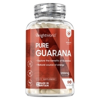 Guarana Pur en Gélules - Booste l’énergie et le métabolisme - Vegan - 120 Gélules