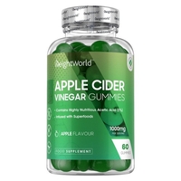 Gummies au Vinaigre de Cidre de Pomme Gestion du Poids & Digestion 1000mg 60 Gummies