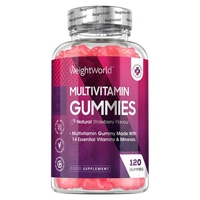 Gummies Multivitaminés de – 120 délicieux gélifiés à mâcher – Avec 13 Vitamines & Minéraux pour un bon apport nutritionnel journalier.