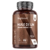 Huile de Lin Bio 1000mg 180 capsules molles - Flaxseed Oil source Naturelle d
