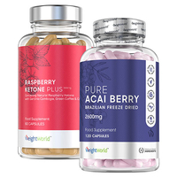 Pack Raspberry Ketone Plus + Pure Açaï - Brûleur de Graisse et Antioxydants