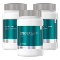 Peptides de Collagène Bovin Hydrolysé - Complément Naturel pour le Développement Musculaire - 200g -