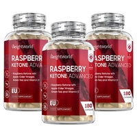 Raspberry Ketone Plus - Complexe avancé à base de cétone de framboise - 180 Gélules Prendre 2 gélules par jour 90 Doses - 3 mois de consommation -