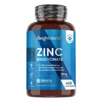 Zinc Bisglycinate 25mg - 400 comprimés