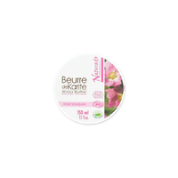 Beurre de Karité Bio à la Rose Musquée 150ml