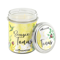 Bougie parfumée Tonus - 100% végétale - 150g