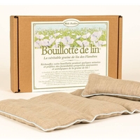 Bouillotte de lin® naturel Classique - 20 x 40 cm