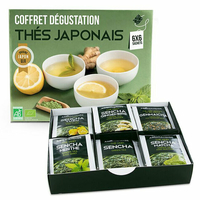 Coffret dégustation Thés japonais Bio 36 sachets