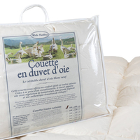 Couette en duvet d