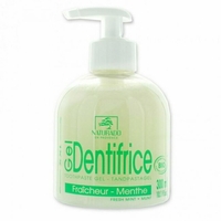 Gel dentifrice fraîcheur Menthe bio - Flacon pompe 300ml