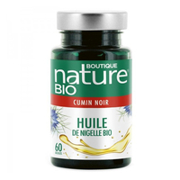 Huile de Nigelle bio - 60 gélules végétales