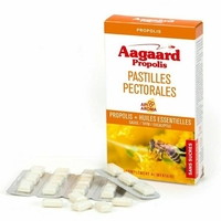 Pastilles Pectorales pour la gorge - Propolis et huiles essentielles - 30 pastilles