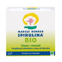 Spiruline bio Recharge 540 comprimés - Cure 3 mois