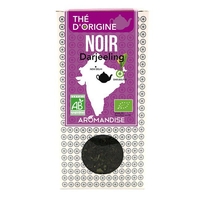 Thé noir Darjeeling bio - Boîte de 80g