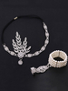 1920s Great Gatsby Costume Accessoires Charleston Robe Perles Ensemble de Bijoux Vintage Noir Ensemble de Bandeau Déguisements Halloween