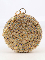 1920s Great Gatsby Clutch Bags Flapper Strass Chains Cross Body Sacs Déguisements Halloween