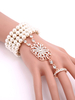 1920s Great Gatsby Costume Accessoires Charleston Robe Femmes Vintage Bague Bracelet Déguisements Halloween