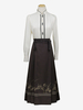 Academic Lolita Outfits Blanc Manches Longues
