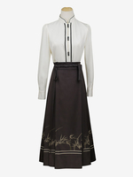 Academic Lolita Outfits Blanc Manches Longues