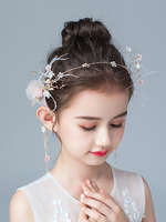 Accessoire Cheveux Fille de Perle Rose Perle Enfants Accessoires Cheveux