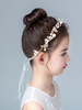 Accessoire Cheveux Fille de Perles Blondes Perle Enfants Accessoires Cheveux