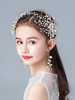 Accessoire Cheveux Fille de Perles Blondes Perle Enfants Accessoires Cheveux