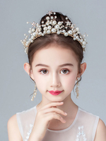Accessoire Cheveux Fille de Perles Blondes Perle Enfants Accessoires Cheveux