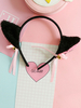 Accessoire Cheveux Lolita Doux Bell Bow Renard Oreille Deux Tons Lolita Fermoir Cheveux Déguisements Halloween