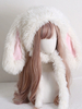 Accessoire de chapeau Sweet Lolita en polyester blanc Accessoires Lolita