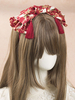 Accessoire de Cheveux Lolita Bordeaux avec Coiffe Douce Lolita Déguisements Halloween
